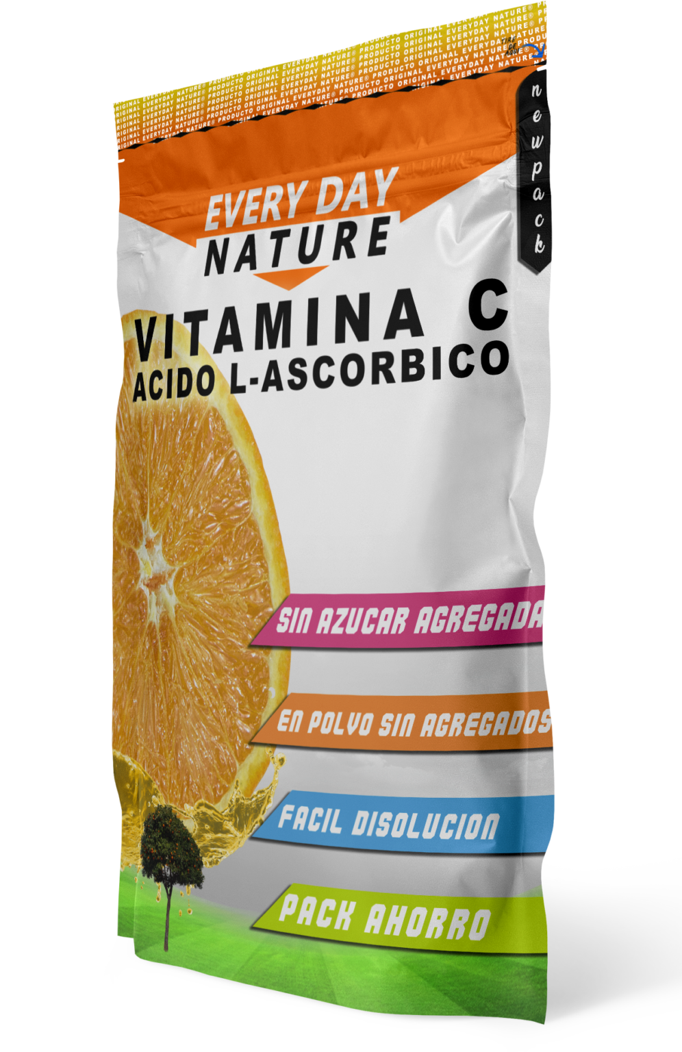 Vitamina C Acido L Ascorbico USP Envase X 2 Kg EDN Nutrition Every