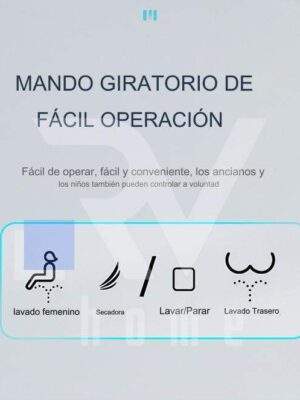 Inodoro Smart Inteligente Touchless Importado RV Home YLY6 - Imagen 6