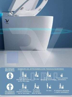 Inodoro Smart Inteligente Touchless Importado RV Home YLY6 - Imagen 7