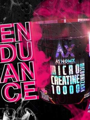 Micro Creatine 10000 AthomX Creatina Micronizada 300 Gr - Imagen 5