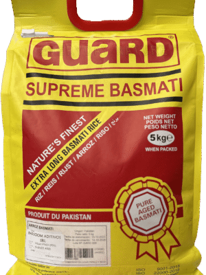 Arroz Basmati 5 Kg Guard Nuevo Envase