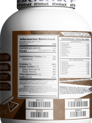 Proteìna de Soja Aislada AthomX 90% Sabores - Imagen 3