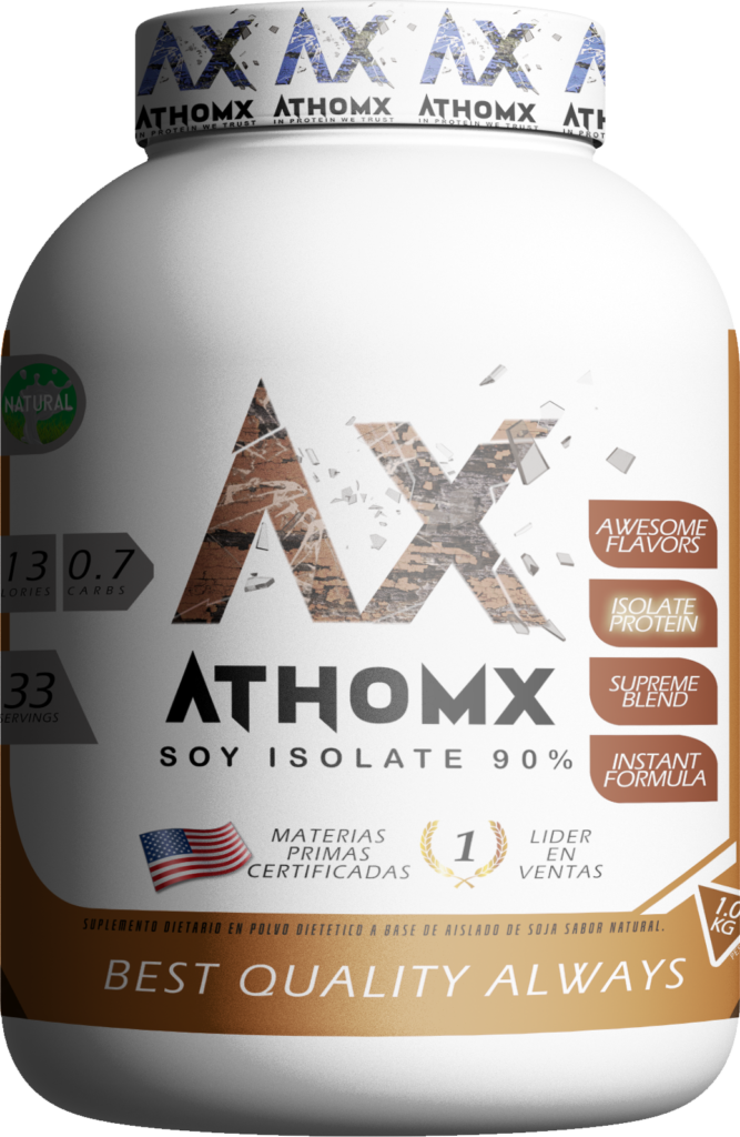 Proteìna de Soja Aislada AthomX 90% Sabores