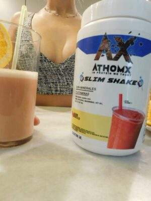 Slim Shake AthomX Batido Descenso de Peso Reemplazo Dieta Vitaminas y Minerales - Imagen 6
