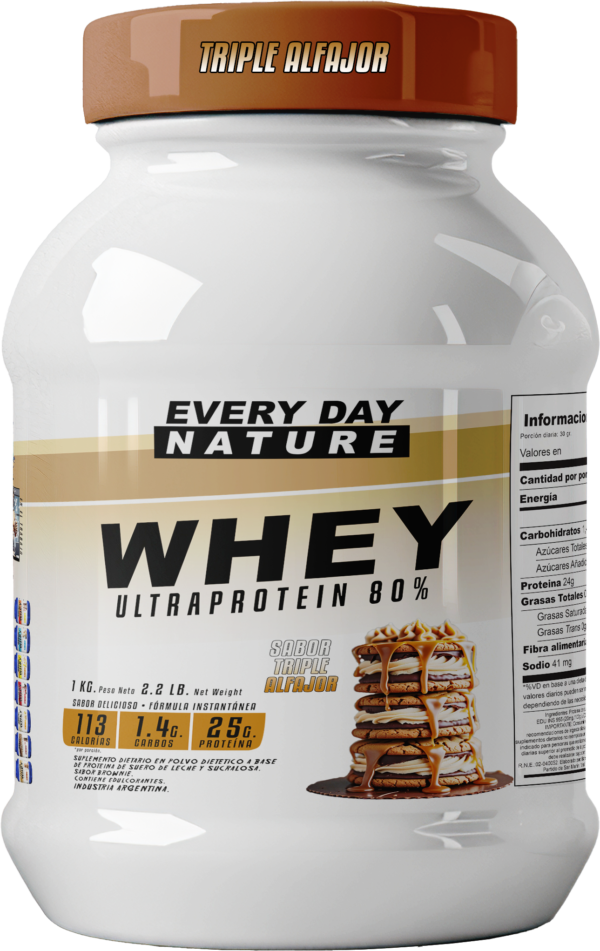 Proteína de Suero de Leche Ultraprotein80 Everyday Nature 1 Kg