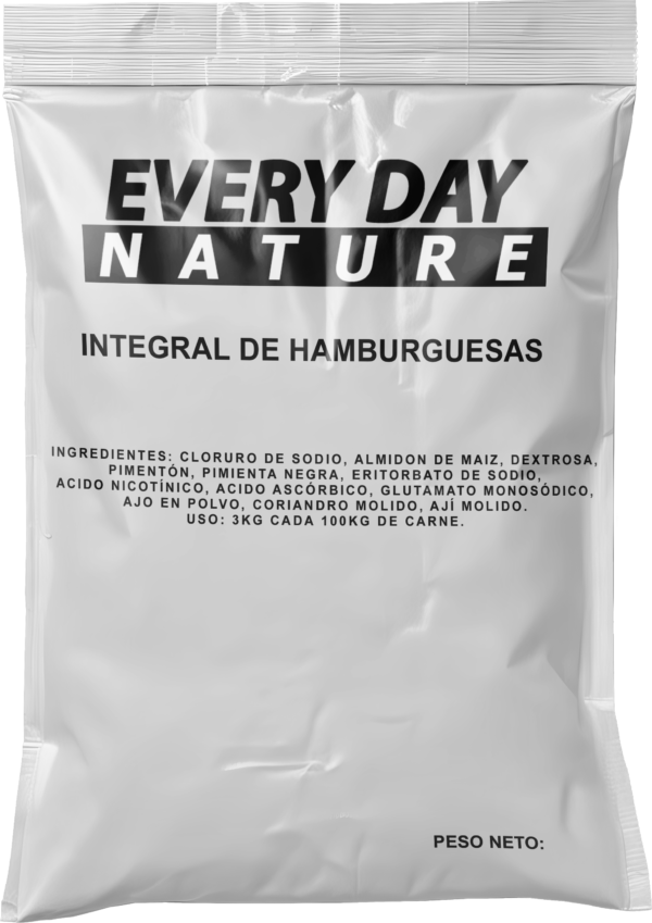 Integral Hamburguesas EDN Nutrition x 1 Kg