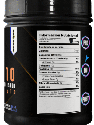 Peptax Q10 Athomx Black Line – Colágeno + Coenzima Q10 Premium - Imagen 2