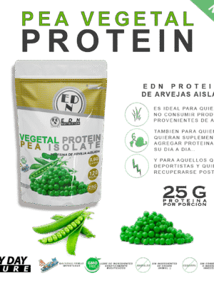 Arvejas Pea Protein Isolate 90% EDN Nutrition - Imagen 3