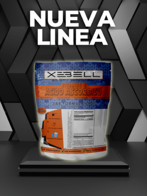 Vitamina C Xebell 1 kg | Ácido L-Ascórbico USP + Magnesio Gratis - Imagen 4