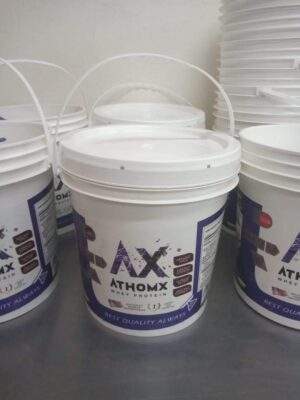 Proteína de Suero de Leche 5 KG Balde Athomx 80% Whey Protein Sabores - Imagen 5