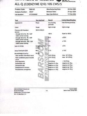 Coenzima Q10 CoQ10 Coenzyme Q10 Pura USP 100% Importada - Imagen 2