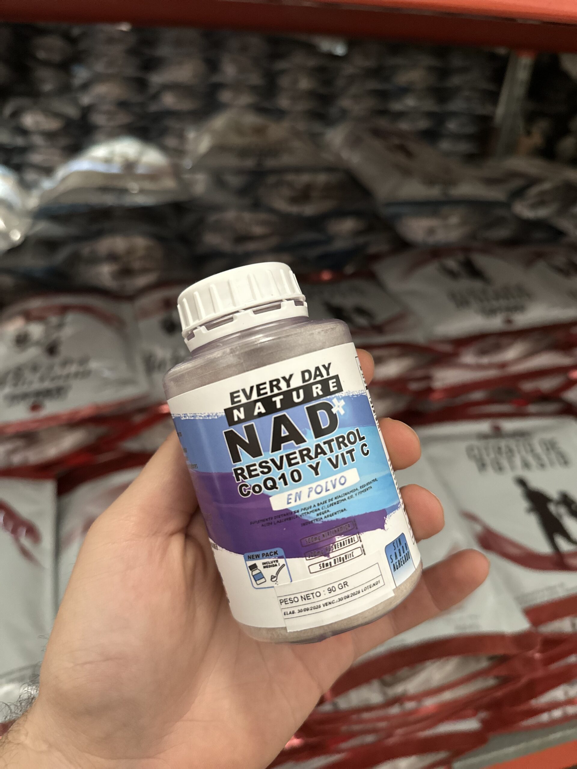 NAD+ Resveratrol + CoQ10 + Vitamina C | Everyday Nature - Imagen 3