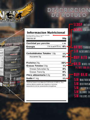 Real Whey 80 Neix Reloaded V2 | Proteína Concentrada Premium 80% - Imagen 5