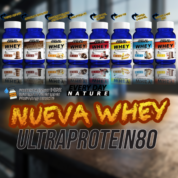 Proteína de Suero de Leche Mini Ultraprotein80 Everyday Nature 30 Gr - Imagen 3