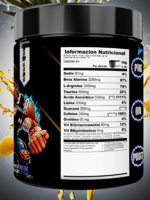 V12 Storm Pre Workout AthomX Black Line - Imagen 3