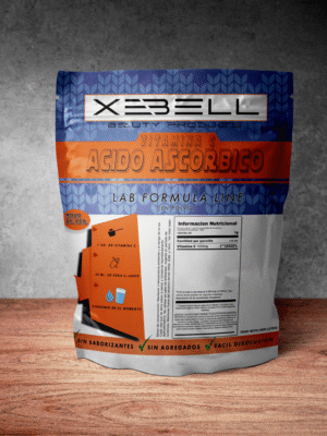 Vitamina C Xebell 1 kg | Ácido L-Ascórbico USP + Magnesio Gratis - Imagen 5