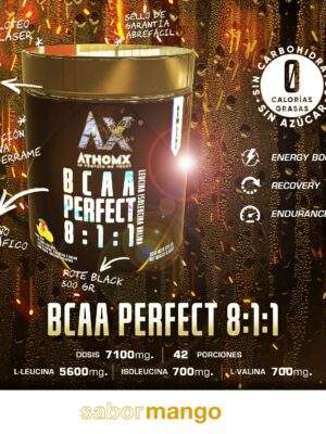 BCAA Perfect 8:1:1 Leucina, Isoleucina, Valina 42 Servings 300 Gr. - Imagen 6